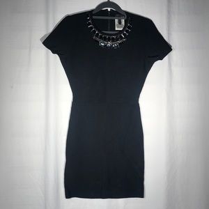 BCBG Maxazria - Embellished Neckline
